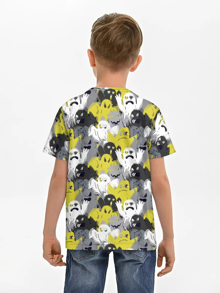 Детская базовая футболка / Привидения
