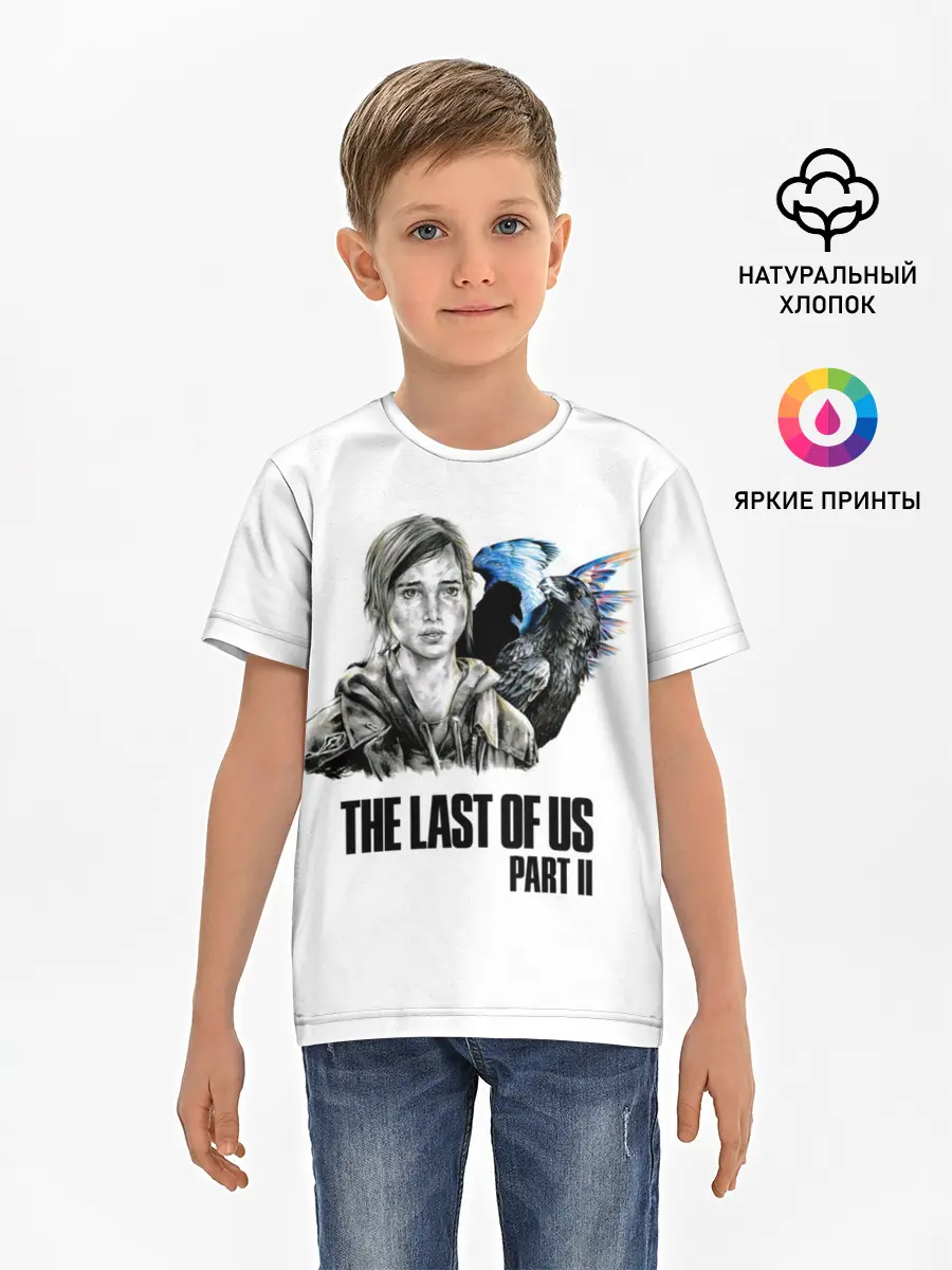 Детская базовая футболка / The last of US 2