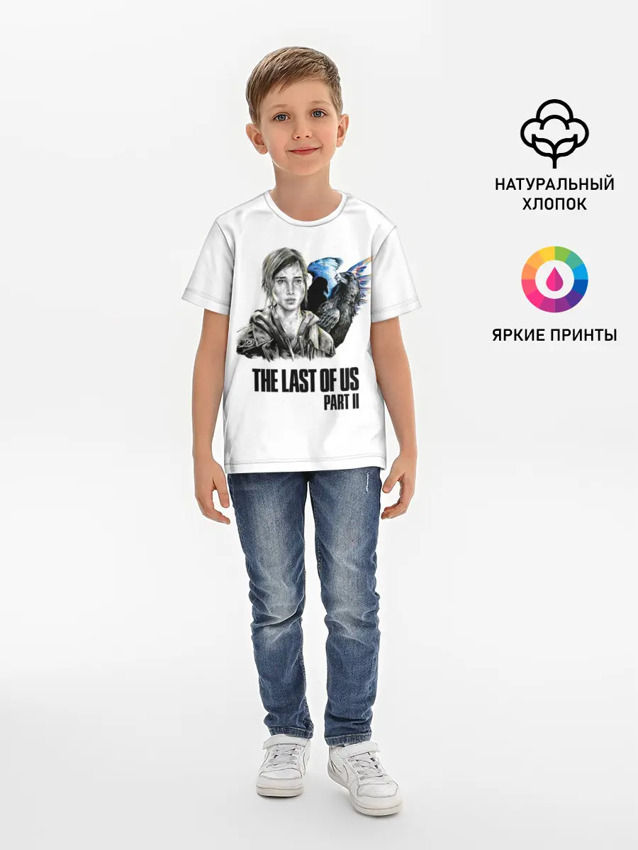 Детская базовая футболка / The last of US 2