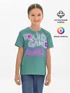 Детская базовая футболка / Squid game a