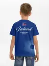 Детская базовая футболка / Сборная Исландии