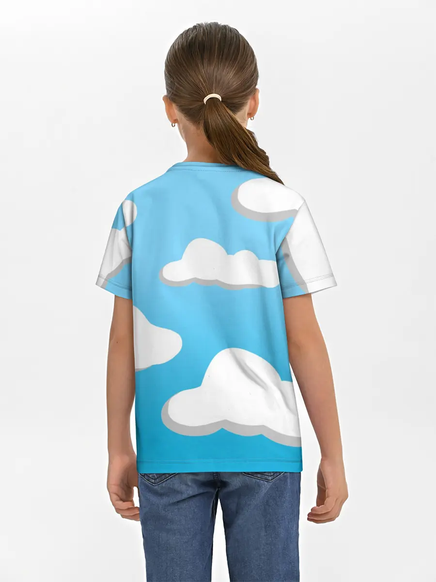 Детская базовая футболка / Небо