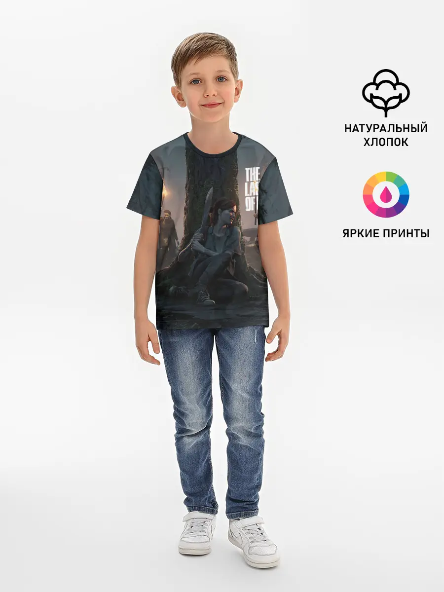 Детская базовая футболка / Last of us 2