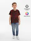 Детская базовая футболка / Иероглифы 3D