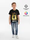 Детская базовая футболка / Чертенок Do it