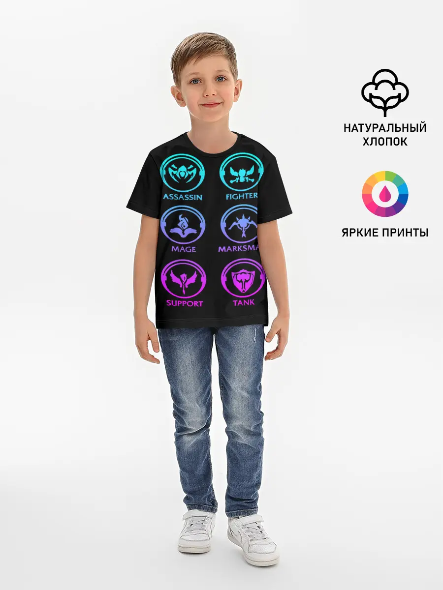 Детская базовая футболка / League of Legends
