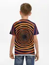 Детская базовая футболка / Круги неоновые