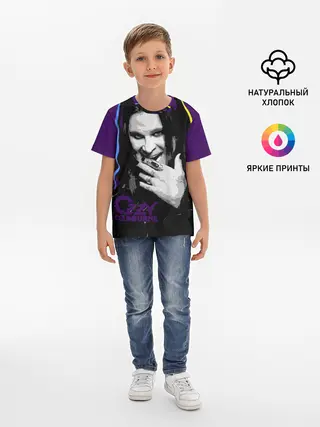 Детская базовая футболка / Ozzy Osbourne, Оззи Осборн