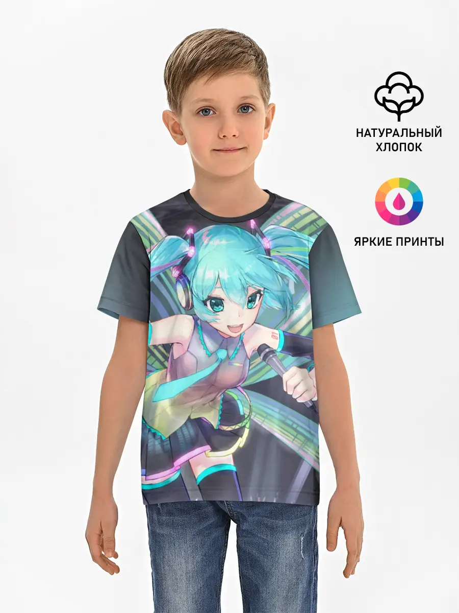 Детская базовая футболка / Song