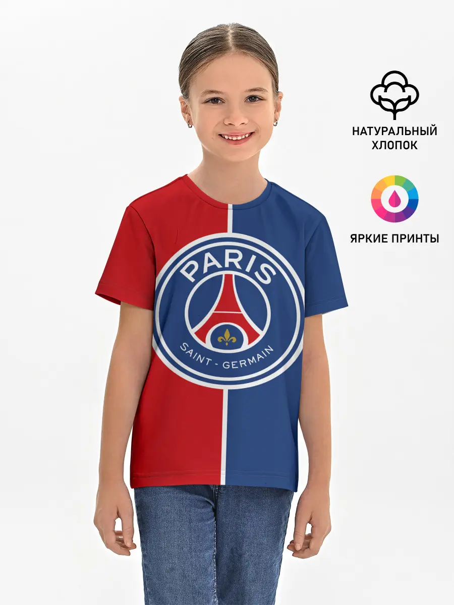 Детская базовая футболка / ФК ПСЖ