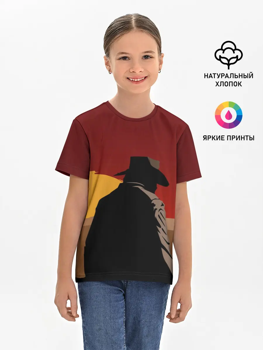 Детская базовая футболка / Red Dead Redemption 2