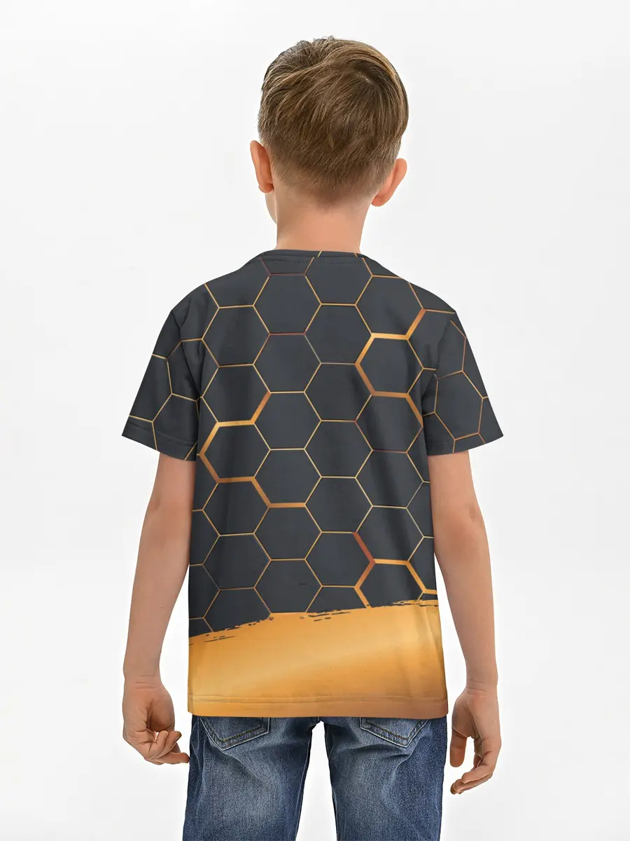 Детская базовая футболка / So damn FINE | Neon Steel