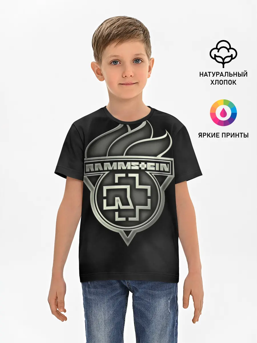 Детская базовая футболка / Rammstein