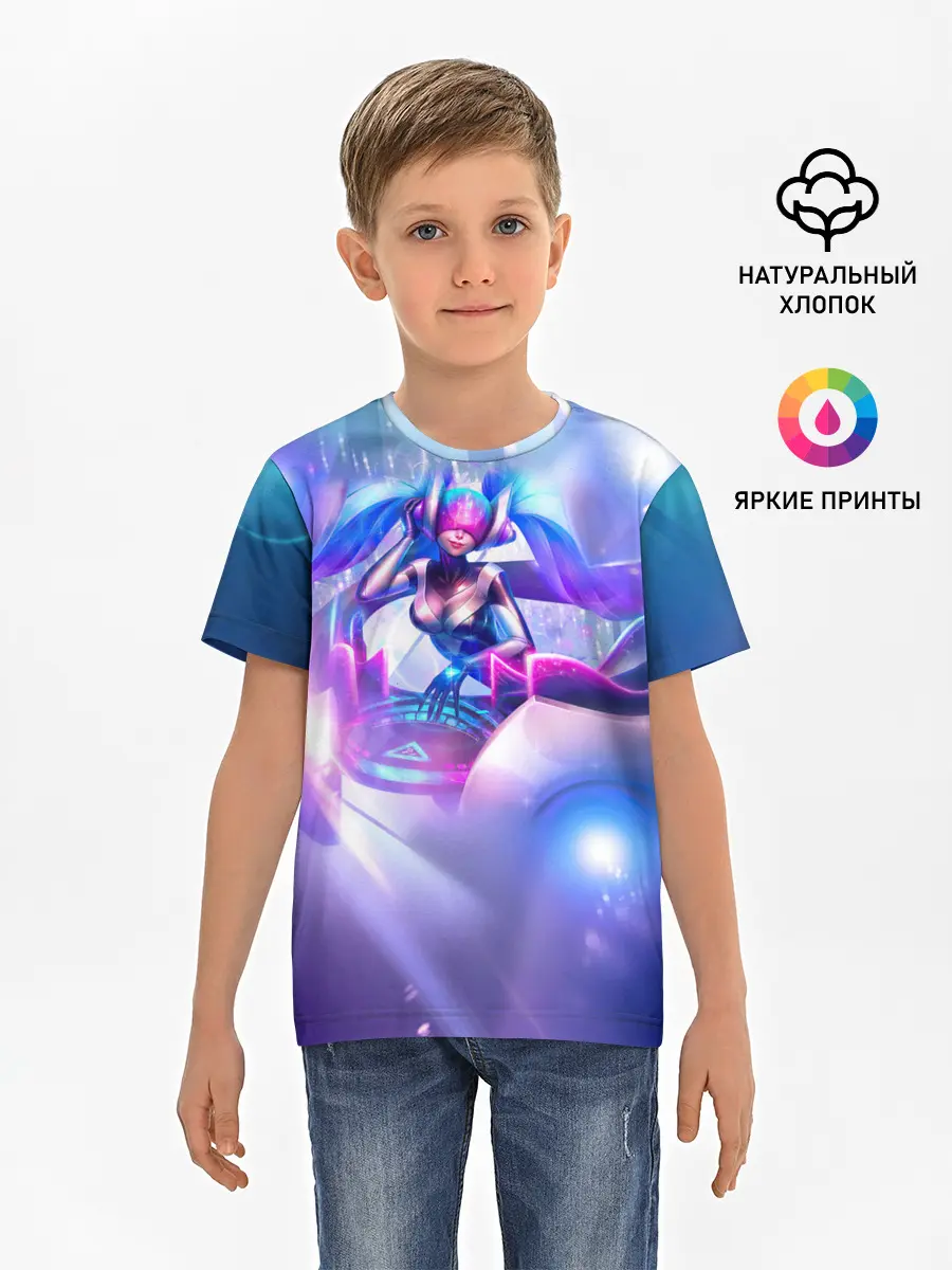 Детская базовая футболка / League of legends
