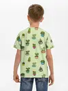 Детская базовая футболка / Веселый кактус