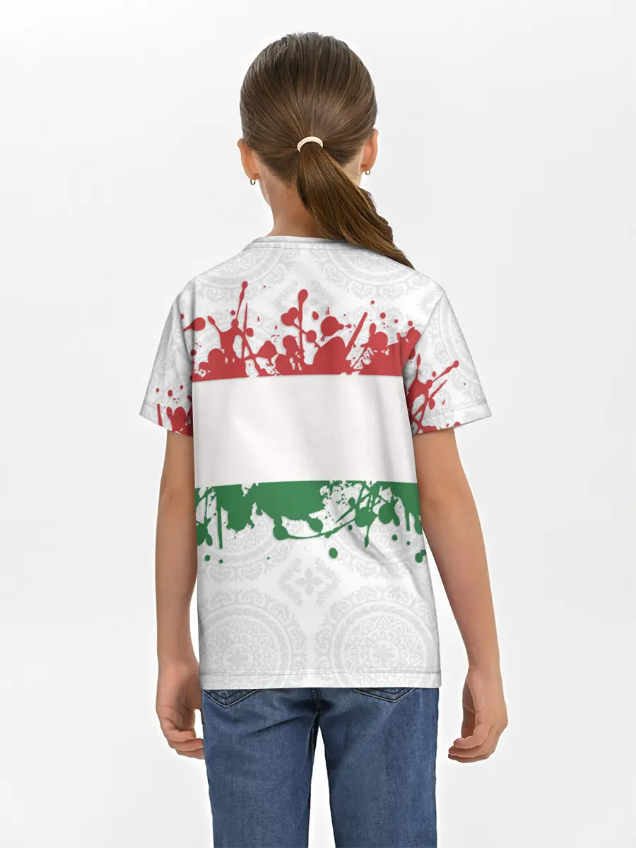 Детская базовая футболка / Таджикистан