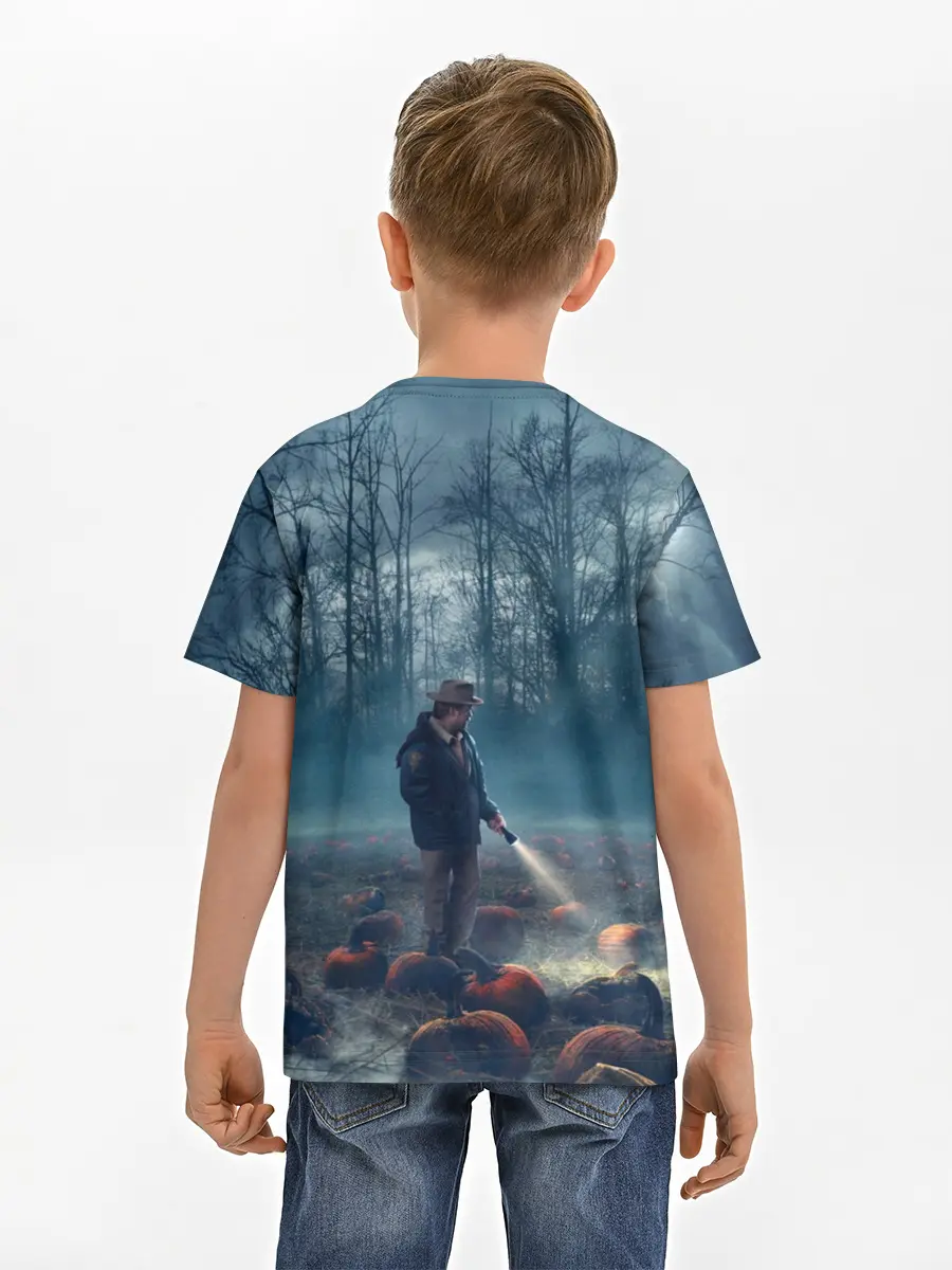 Детская базовая футболка / Stranger Things