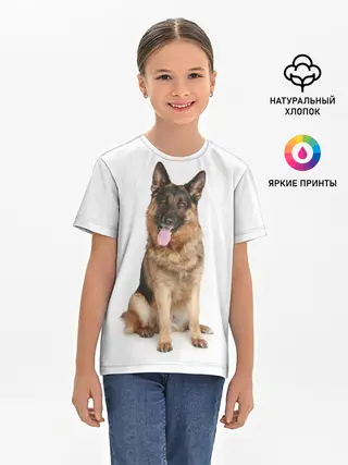 Детская базовая футболка / Верный друг