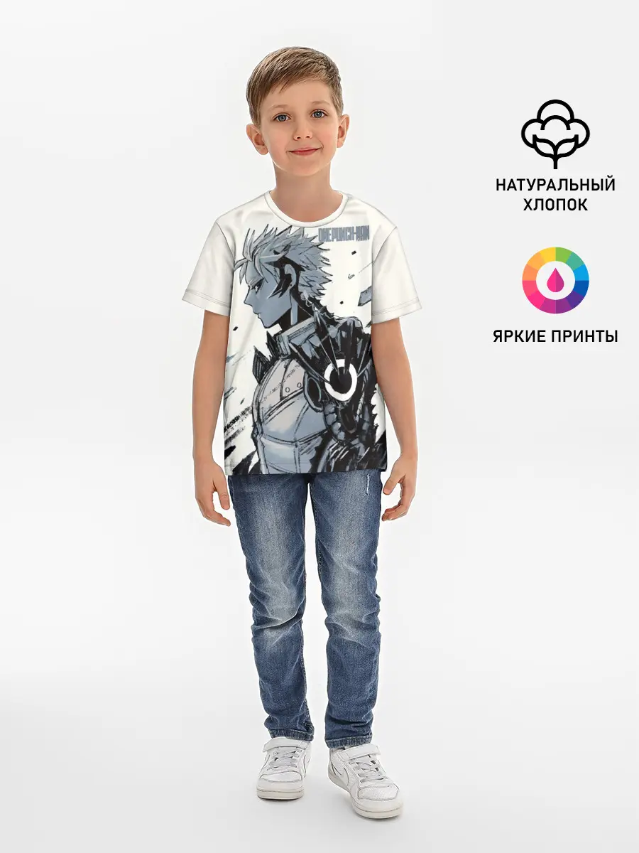 Детская базовая футболка / One Punch-Man Генос
