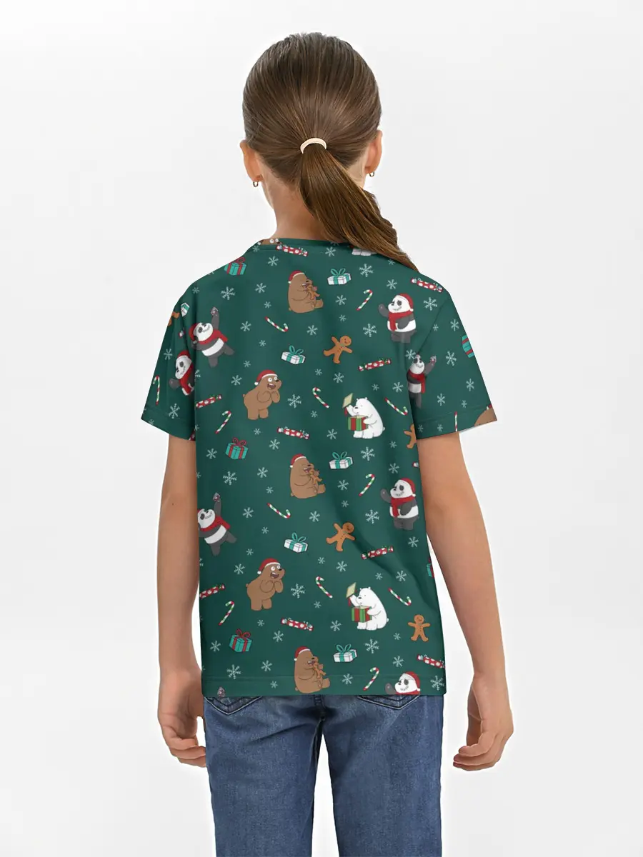 Детская базовая футболка / We Bare Bears