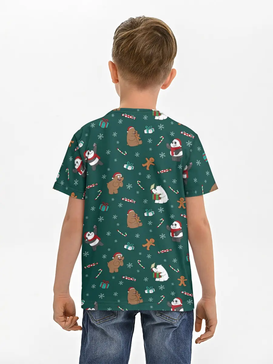 Детская базовая футболка / We Bare Bears