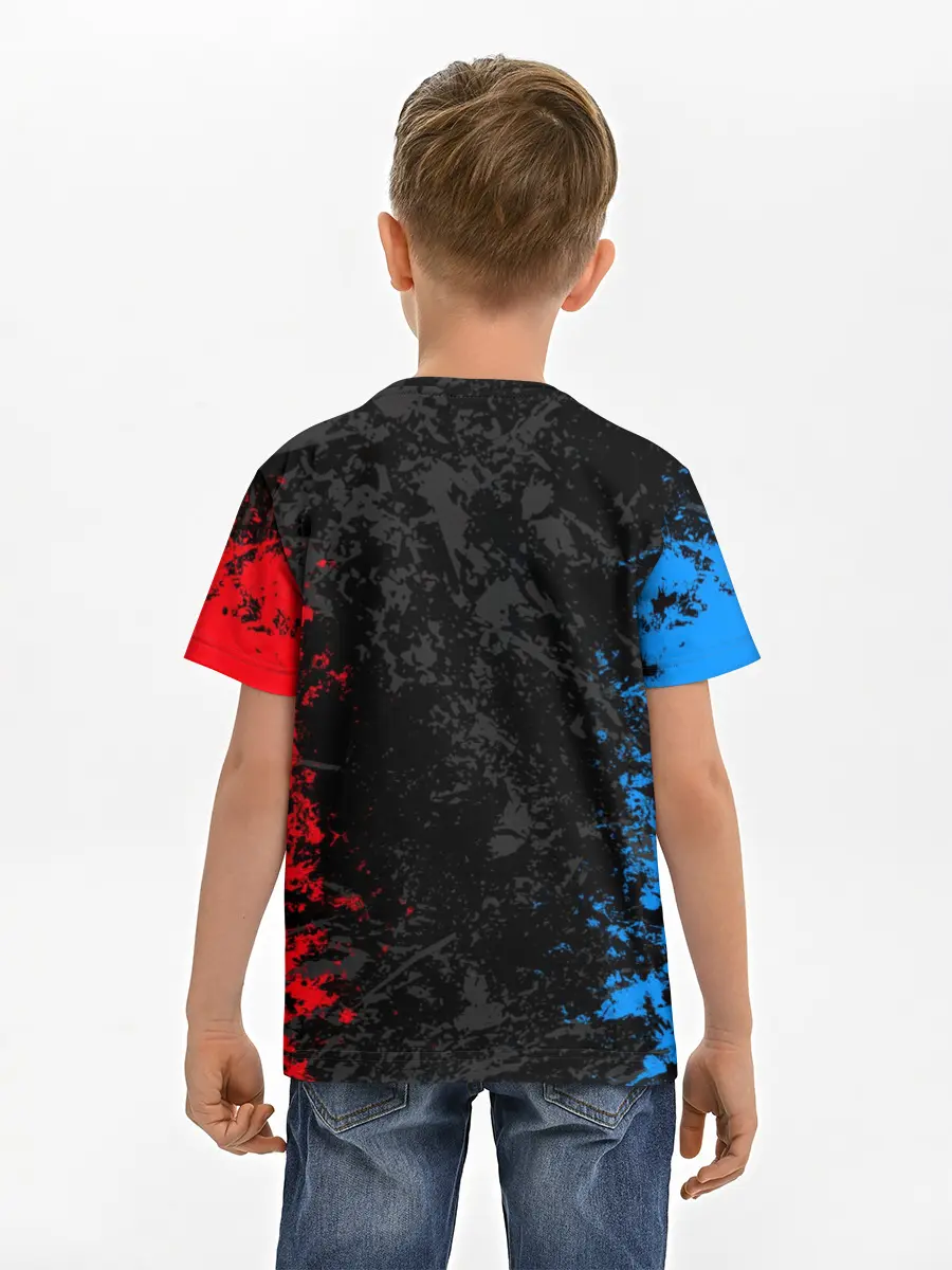 Детская базовая футболка / TEAM FORTRESS 2 RED VS BLUE