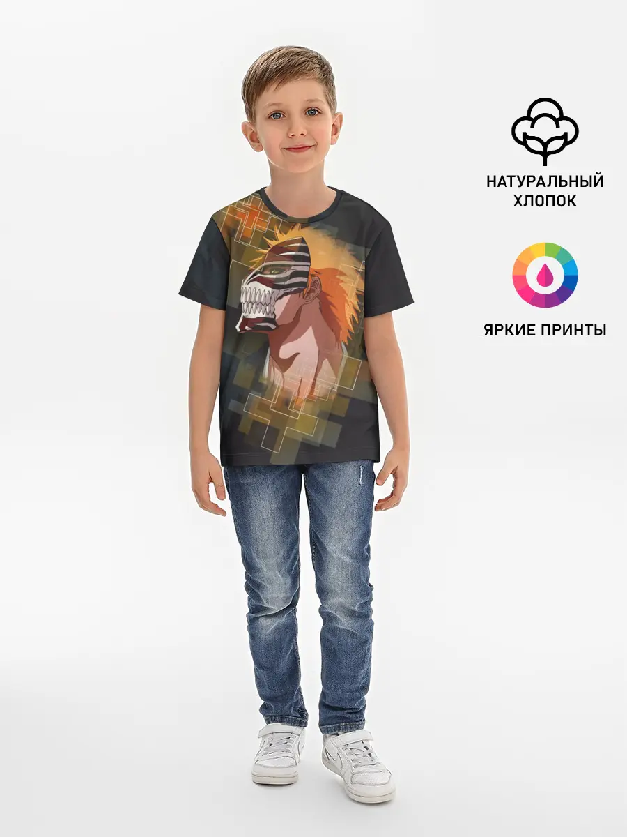 Детская базовая футболка / Блич. Маска