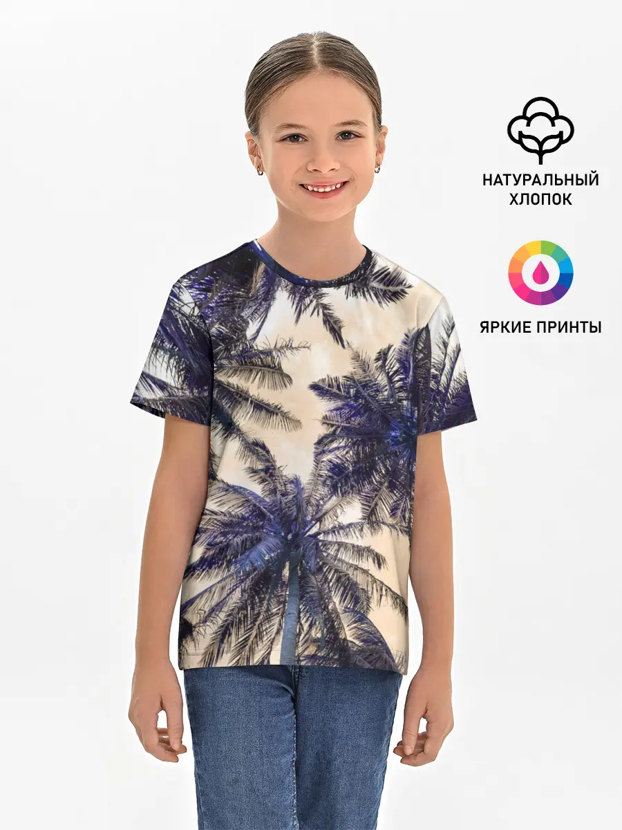Детская базовая футболка / Тропики
