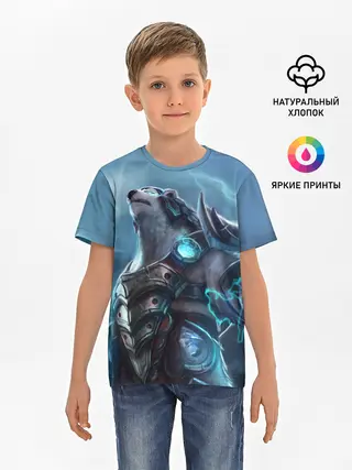 Детская базовая футболка / Северный король