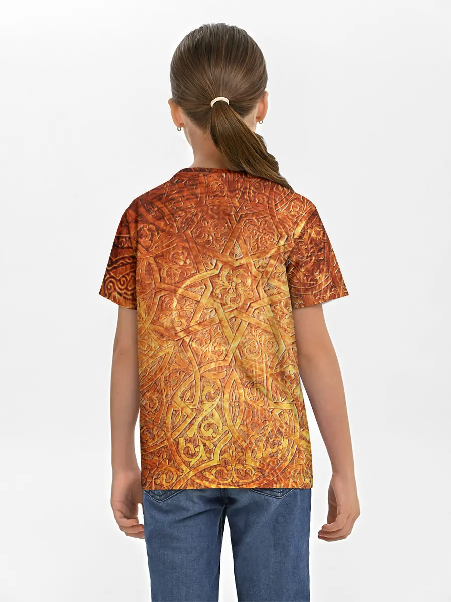 Детская базовая футболка / Кельтские узоры