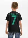 Детская базовая футболка / Роналду 2018 ЧМ Альтернативная