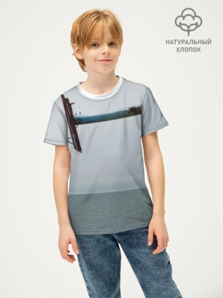 Детская футболка хлопок / Певек