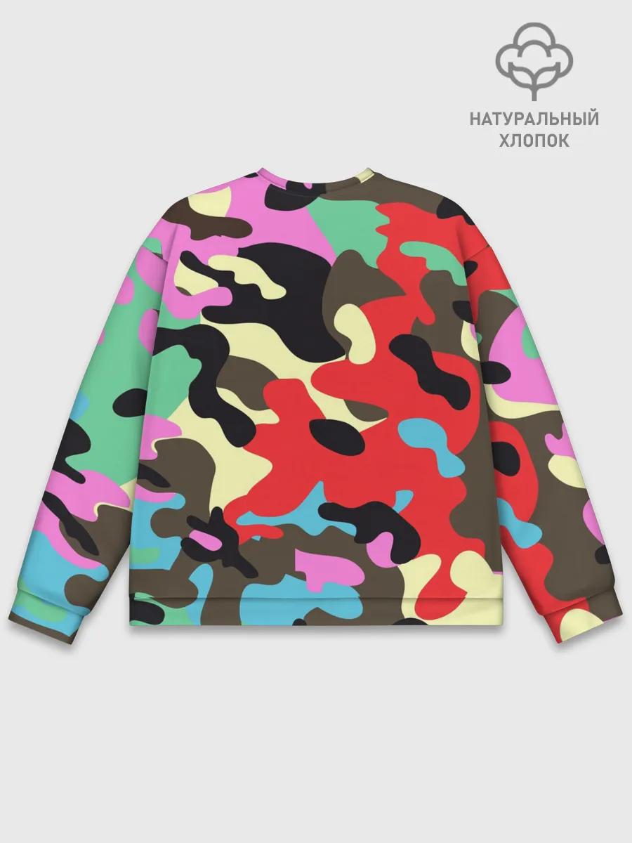 Мужской свитшот базовый / Камуфляж