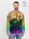 Мужской свитшот базовый / Радужный Ленин