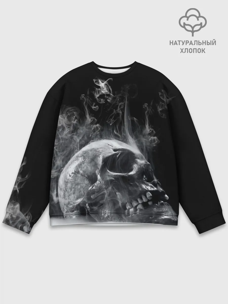 Мужской свитшот базовый / Skull