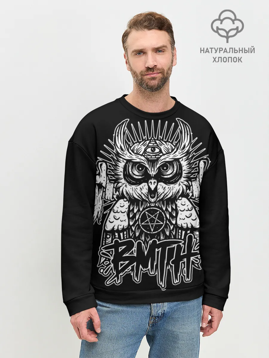 Мужской свитшот базовый / Bring Me The Horizon