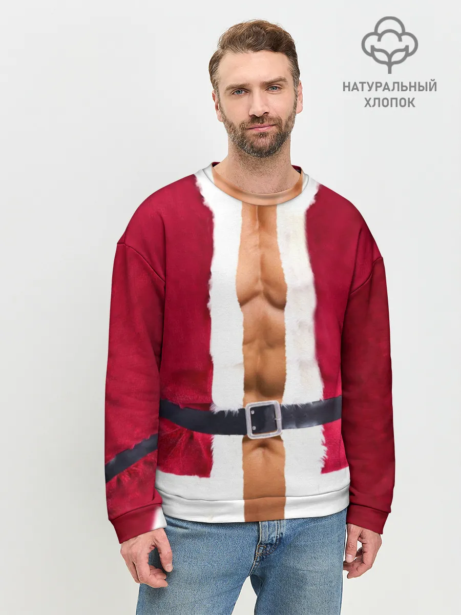 Мужской свитшот базовый / Костюм Деда Мороза