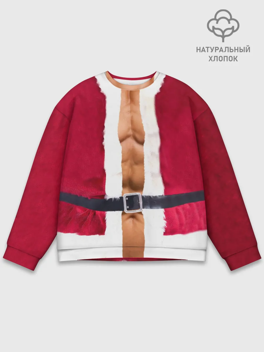 Мужской свитшот базовый / Костюм Деда Мороза