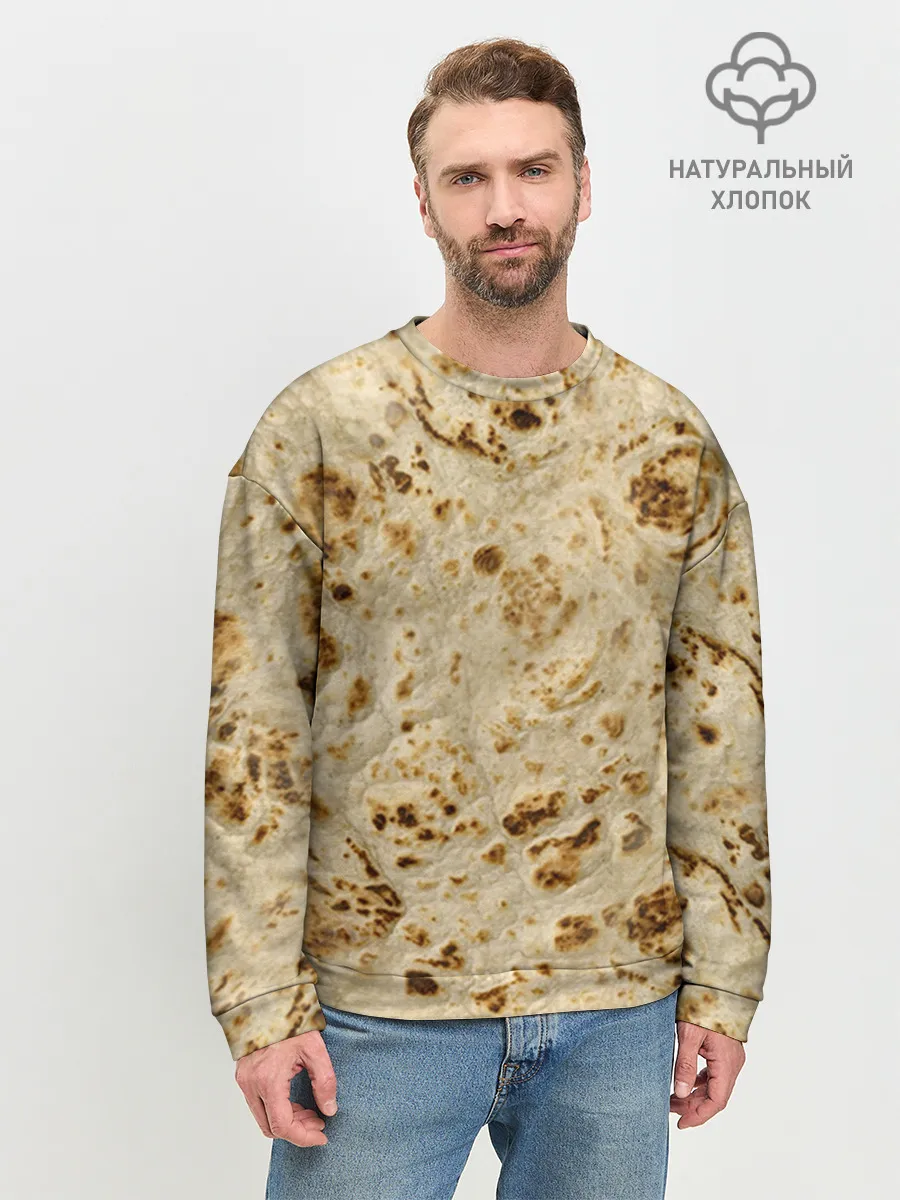 Мужской свитшот базовый / Лаваш