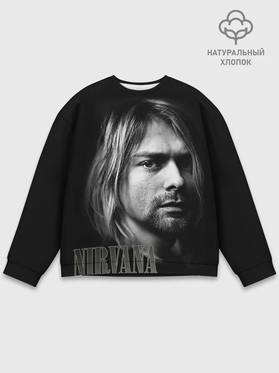Мужской свитшот базовый / Nirvana