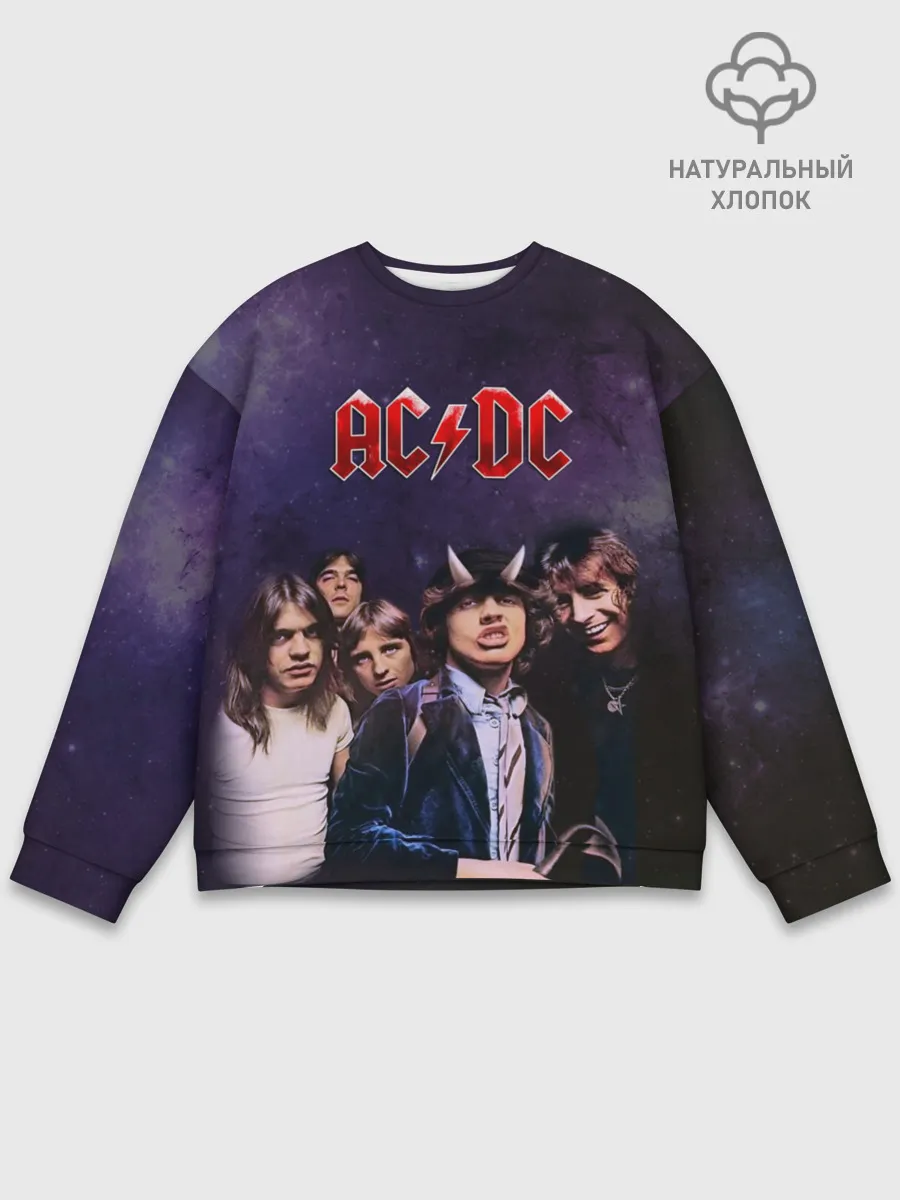 Мужской свитшот базовый / AC/DC