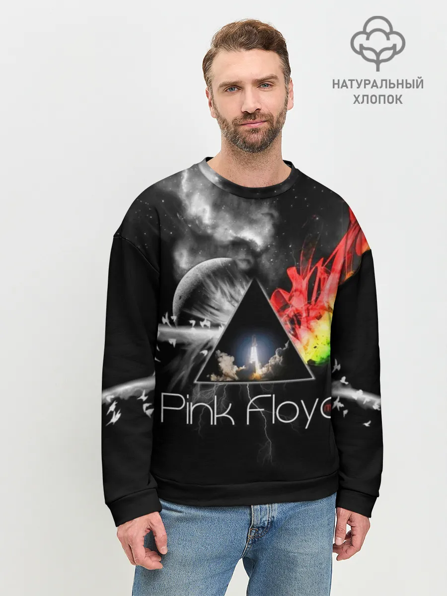 Мужской свитшот базовый / Pink Floyd