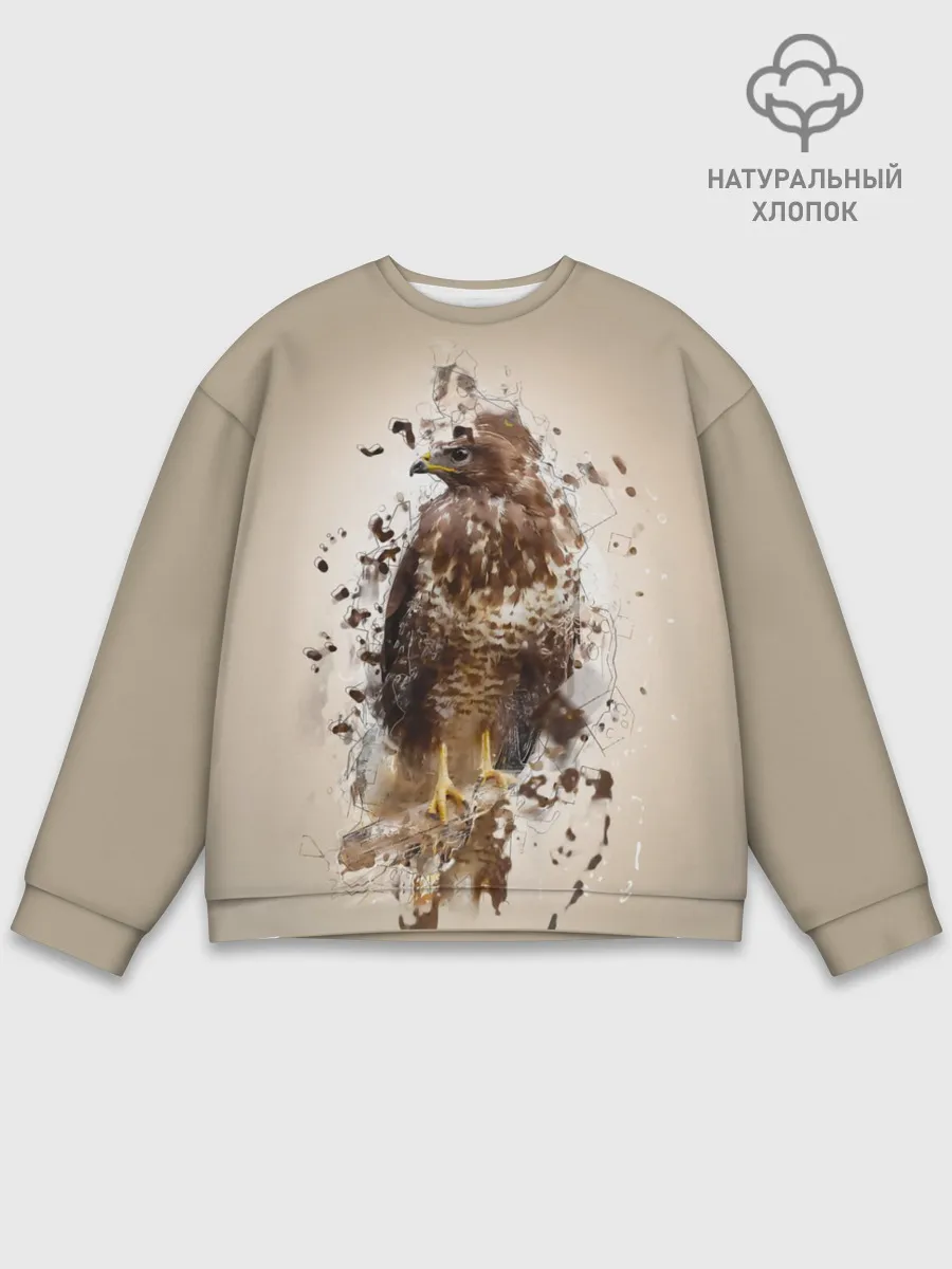 Мужской свитшот базовый / Птица