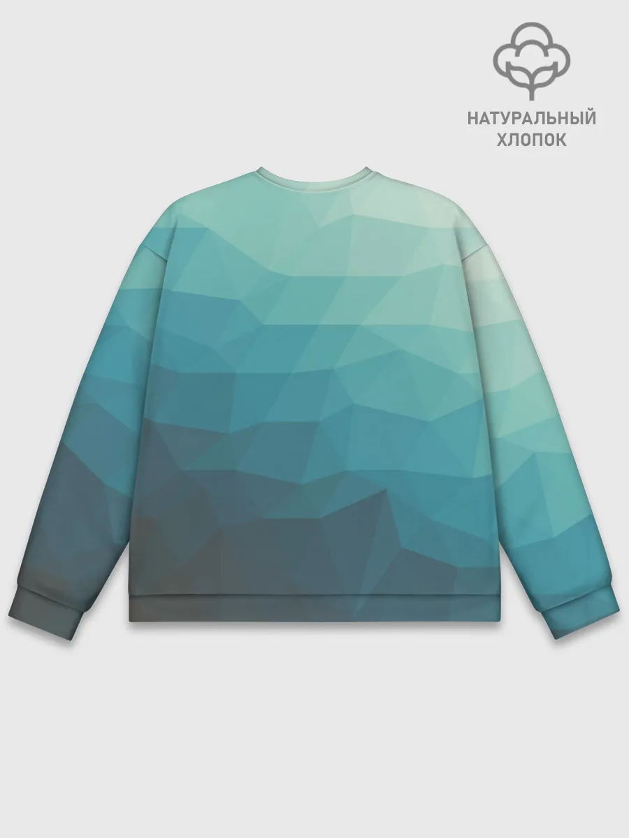 Мужской свитшот базовый / Геометрия