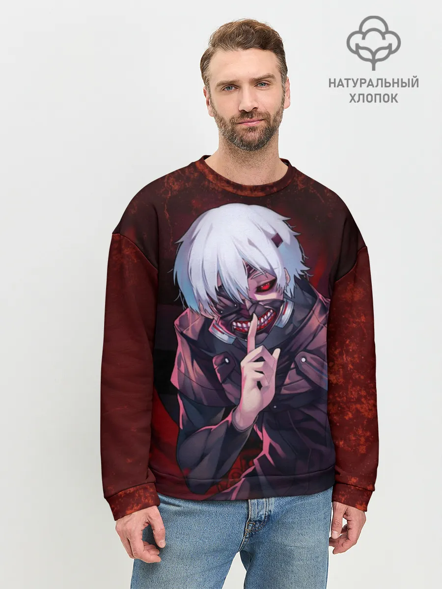 Мужской свитшот базовый / Токийский Гуль