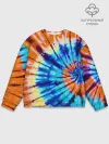 Мужской свитшот базовый / Tie dye