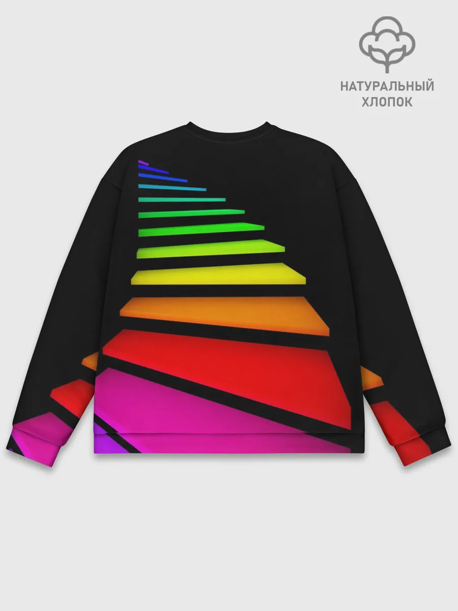 Мужской свитшот базовый / Лестница