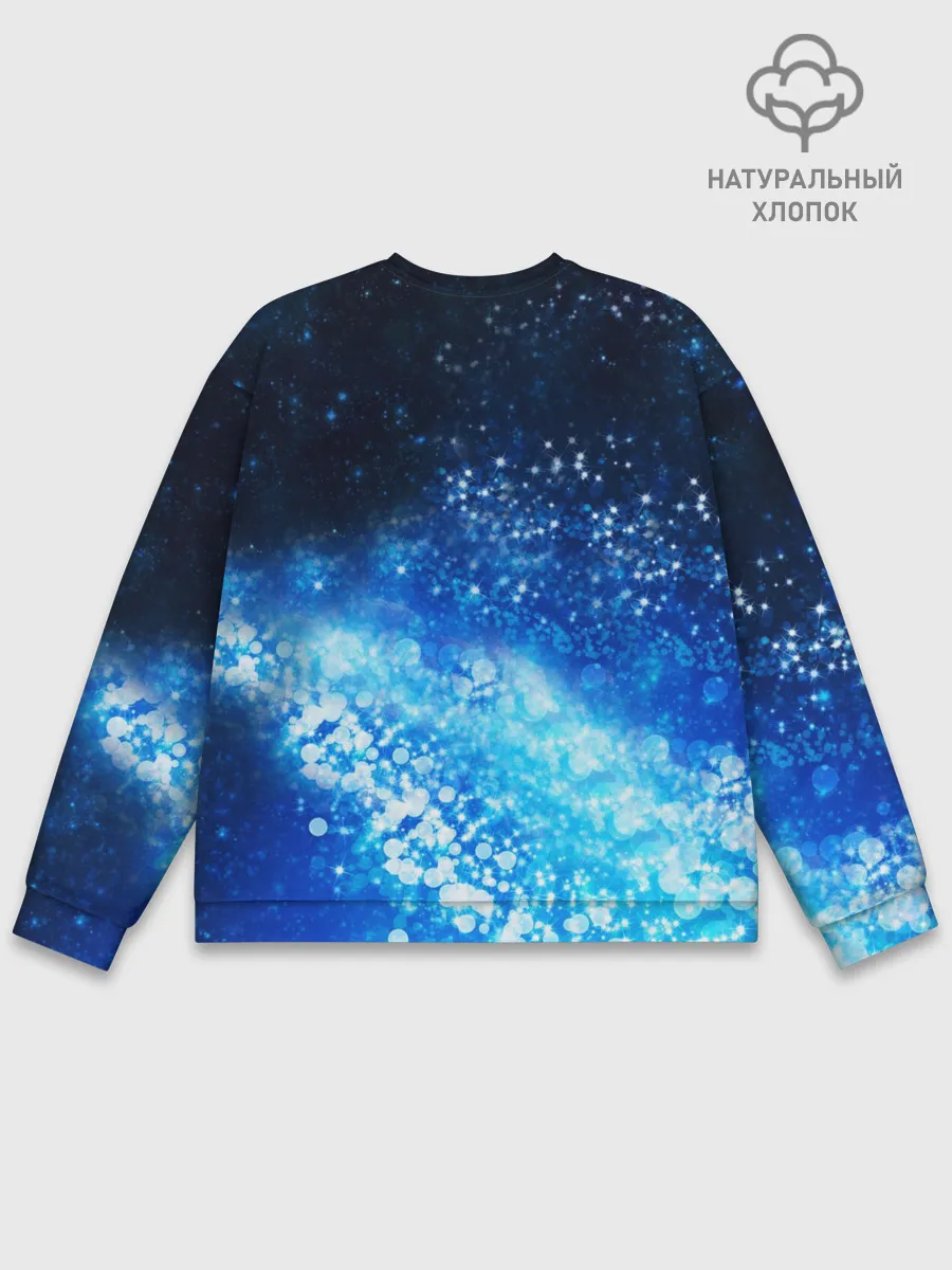 Мужской свитшот базовый / Новогодний олень