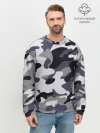 Мужской свитшот базовый / Городской камуфляж