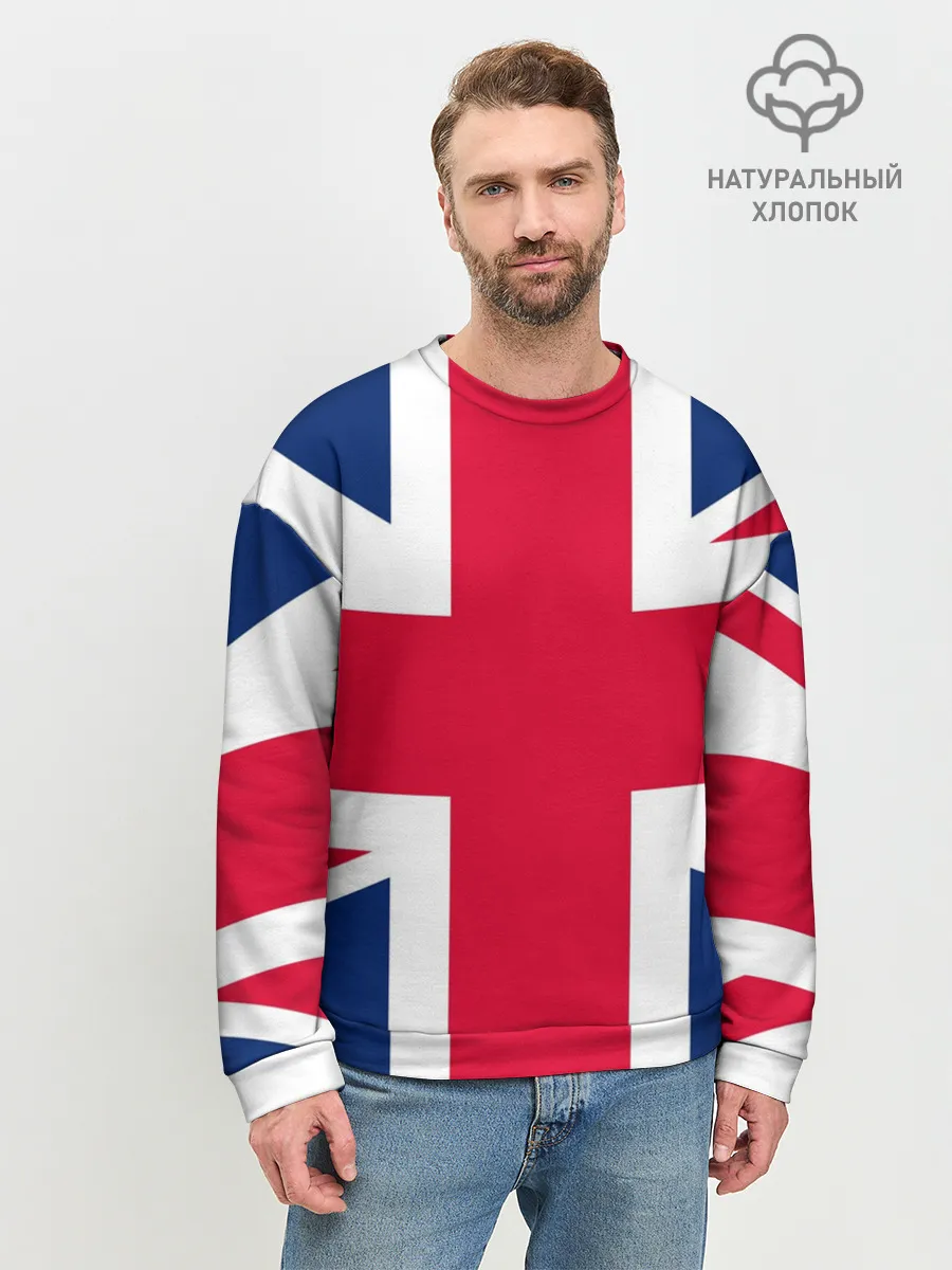Мужской свитшот базовый / Великобритания